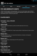 Cheats for GTA