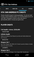 Cheats for GTA