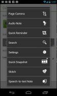 Evernote Widget