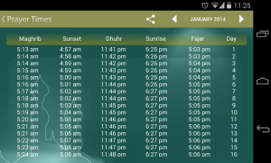 Prayer Times