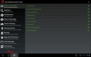 Zoner Mobile Security - Tablet