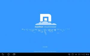 Maxthon Browser for Tablet