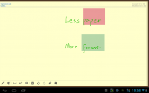 Handrite note Notepad Pro