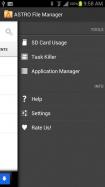ASTRO File Manager with Cloud