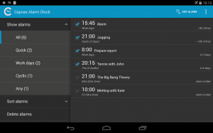 Alarm clock PRO