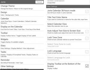 Jorte Calendar & Organizer