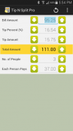 Tip N Split Tip Calculator