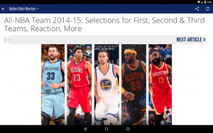 Team Stream by Bleacher Report